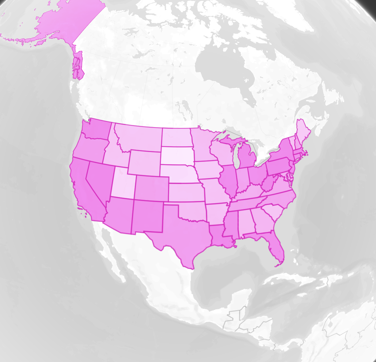 Unemployment Map Preview
